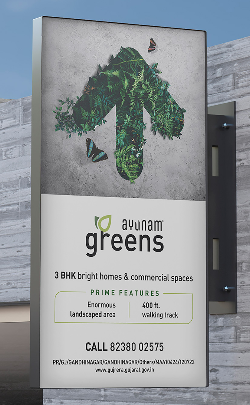 Ayunam greens Standee